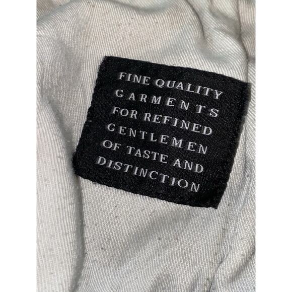 VTG AKOO Redline 2 Piece Denim Set Button Up Jean Jacket & Pants SZ M TOP 36X32 - Picture 14 of 16